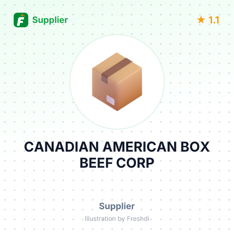 CANADIAN AMERICAN BOX BEEF CORP – summary card, no photo uploaded yet