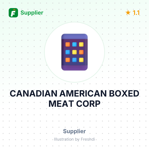 CANADIAN AMERICAN BOXED MEAT CORP – summary card, no photo uploaded yet
