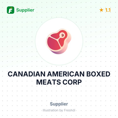 CANADIAN AMERICAN BOXED MEATS CORP – summary card, no photo uploaded yet