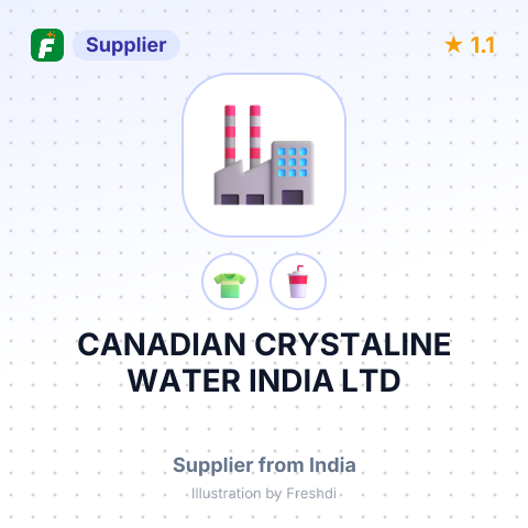 CANADIAN CRYSTALINE WATER INDIA LTD – summary card, no photo uploaded yet