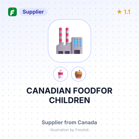 CANADIAN FOODFOR CHILDREN – summary card, no photo uploaded yet