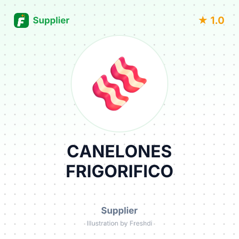 CANELONES FRIGORIFICO – summary card, no photo uploaded yet