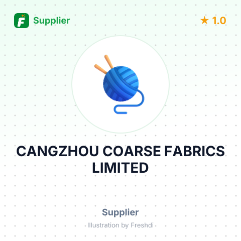 CANGZHOU COARSE FABRICS LIMITED – summary card, no photo uploaded yet