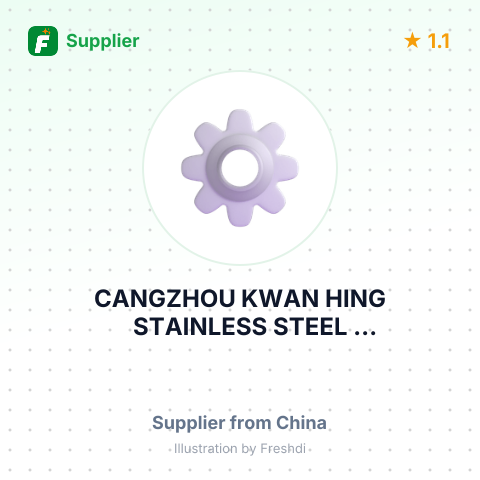 CANGZHOU KWAN HING STAINLESS STEEL MANUFACTURIN... – summary card, no photo uploaded yet