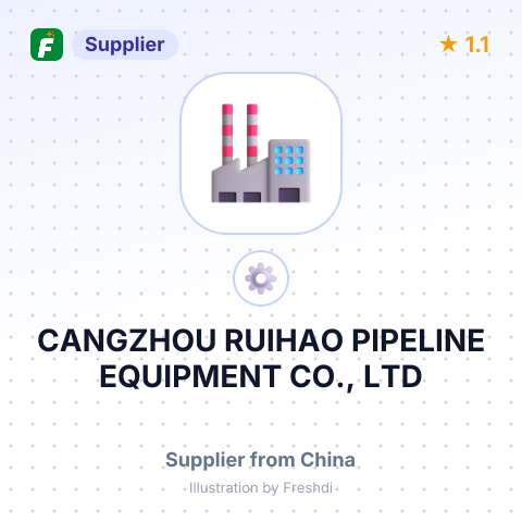 CANGZHOU RUIHAO PIPELINE EQUIPMENT CO., LTD – summary card, no photo uploaded yet