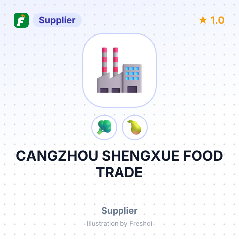 CANGZHOU SHENGXUE FOOD TRADE – summary card, no photo uploaded yet