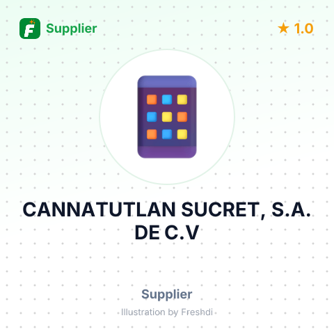 CANNATUTLAN SUCRET, S.A. DE C.V – summary card, no photo uploaded yet