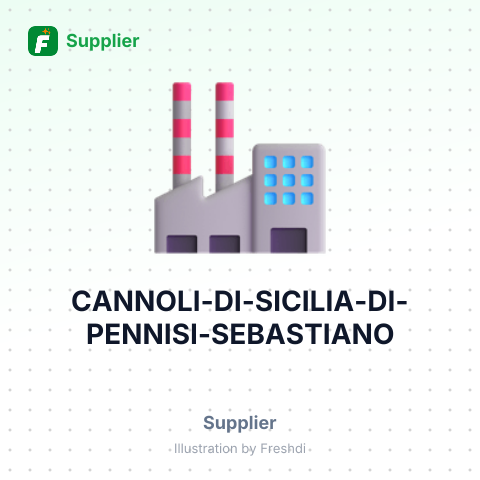 CANNOLI DI SICILIA DI PENNISI SEBASTIANO – summary card, no photo uploaded yet
