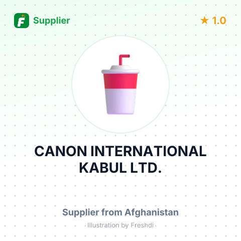 CANON INTERNATIONAL KABUL LTD. – summary card, no photo uploaded yet