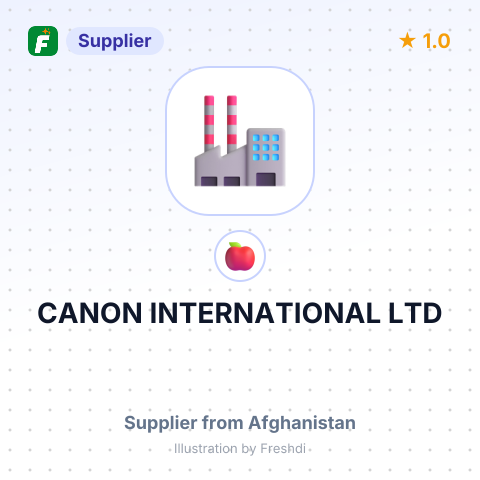 CANON INTERNATIONAL LTD – summary card, no photo uploaded yet