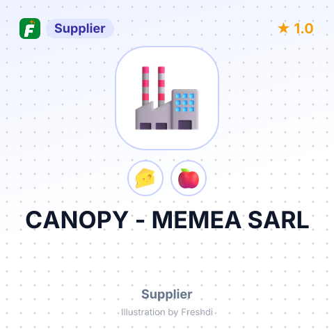 CANOPY - MEMEA SARL – summary card, no photo uploaded yet