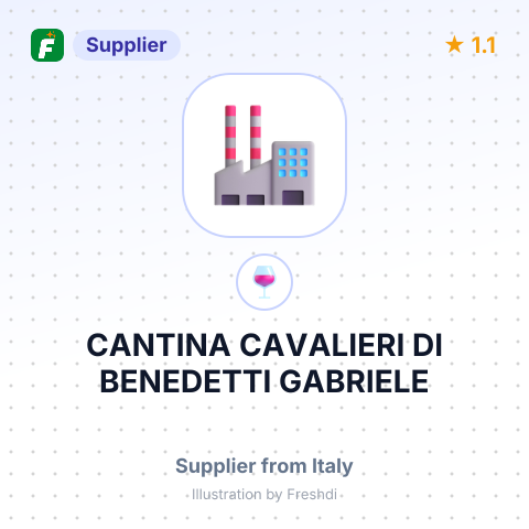 CANTINA CAVALIERI DI BENEDETTI GABRIELE – summary card, no photo uploaded yet