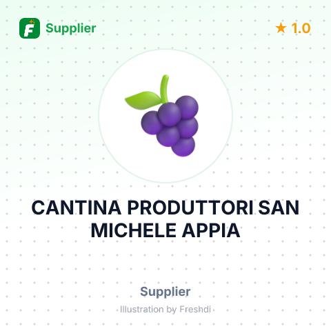 CANTINA PRODUTTORI SAN MICHELE APPIA – summary card, no photo uploaded yet