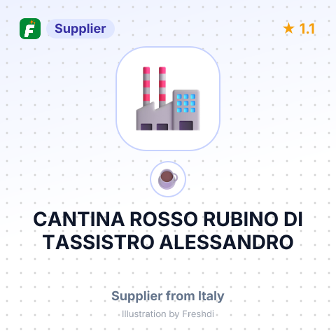 CANTINA ROSSO RUBINO DI TASSISTRO ALESSANDRO – summary card, no photo uploaded yet