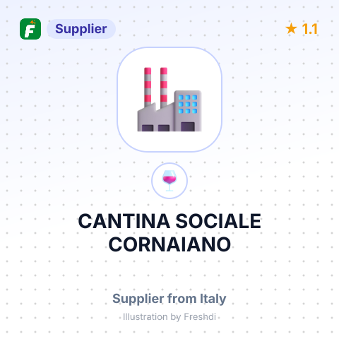 CANTINA SOCIALE CORNAIANO – summary card, no photo uploaded yet