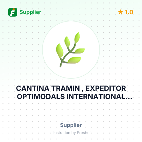 CANTINA TRAMIN , EXPEDITOR OPTIMODALS INTERNATIONAL RENCENU – summary card, no photo uploaded yet