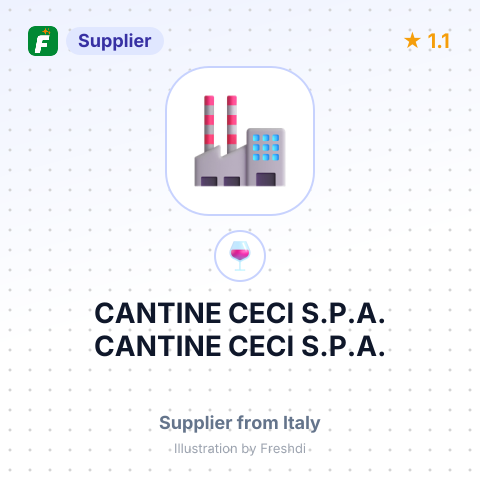 CANTINE CECI S.P.A. CANTINE CECI S.P.A. – summary card, no photo uploaded yet