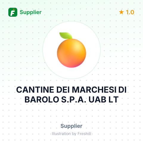 CANTINE DEI MARCHESI DI BAROLO S.P.A. UAB LT – summary card, no photo uploaded yet