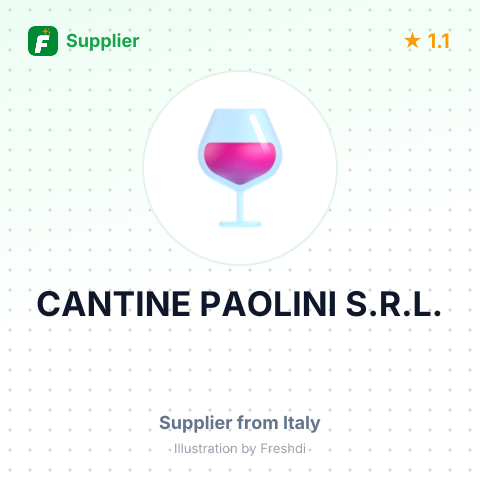 CANTINE PAOLINI S.R.L. – summary card, no photo uploaded yet