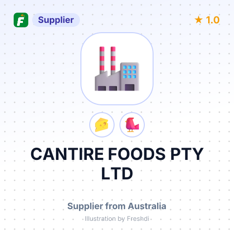 CANTIRE FOODS PTY LTD – summary card, no photo uploaded yet