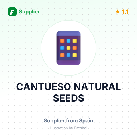 CANTUESO NATURAL SEEDS – summary card, no photo uploaded yet