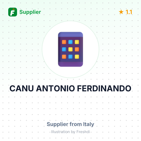 CANU ANTONIO FERDINANDO – summary card, no photo uploaded yet