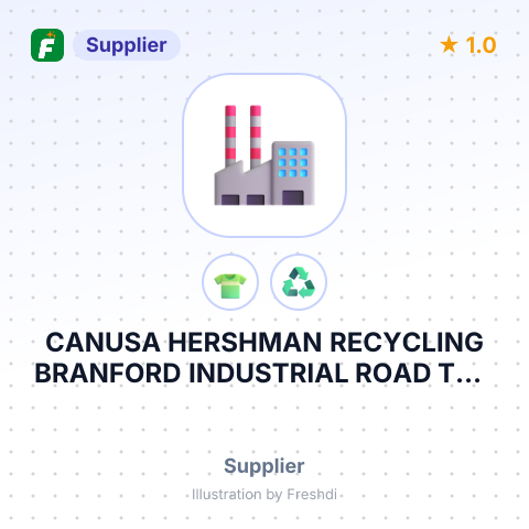 CANUSA HERSHMAN RECYCLING BRANFORD INDUSTRIAL ROAD TAX ID – summary card, no photo uploaded yet