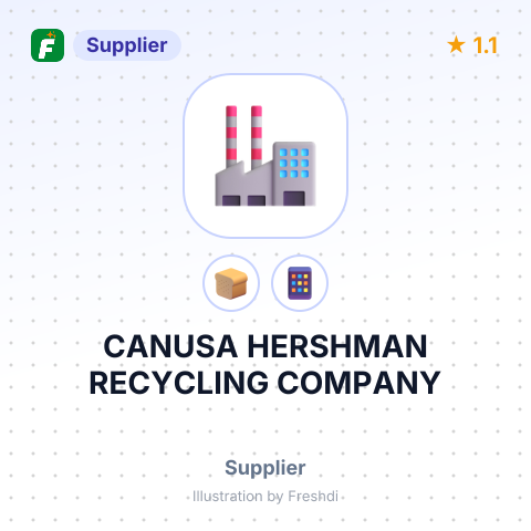 CANUSA HERSHMAN RECYCLING COMPANY – summary card, no photo uploaded yet