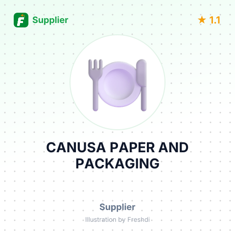 CANUSA PAPER AND PACKAGING – summary card, no photo uploaded yet