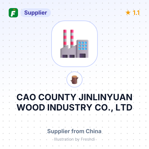 CAO COUNTY JINLINYUAN WOOD INDUSTRY CO., LTD – summary card, no photo uploaded yet