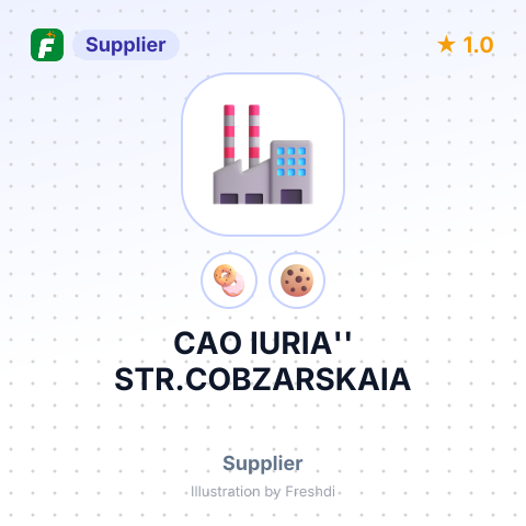 CAO IURIA'' STR.COBZARSKAIA – summary card, no photo uploaded yet