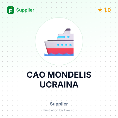 CAO MONDELIS UCRAINA – summary card, no photo uploaded yet