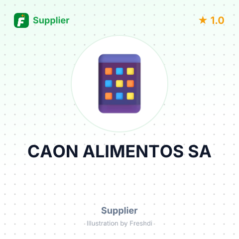 CAON ALIMENTOS SA – summary card, no photo uploaded yet