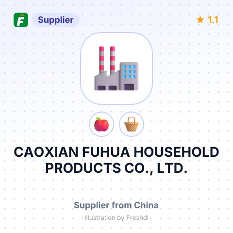 CAOXIAN FUHUA HOUSEHOLD PRODUCTS CO., LTD. – summary card, no photo uploaded yet