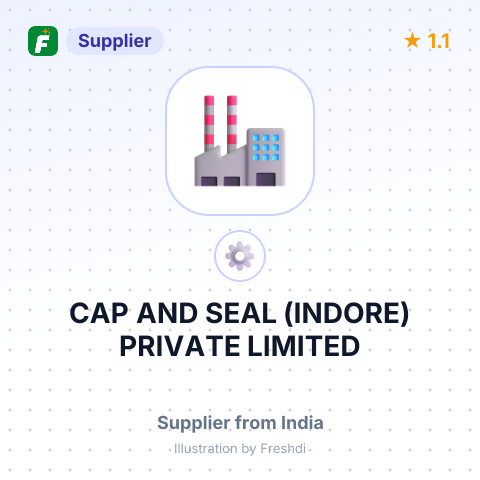 CAP AND SEAL (INDORE) PRIVATE LIMITED – summary card, no photo uploaded yet