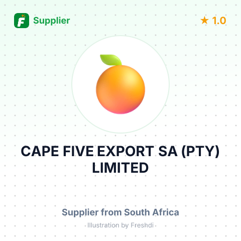 CAPE FIVE EXPORT SA (PTY) LIMITED – summary card, no photo uploaded yet