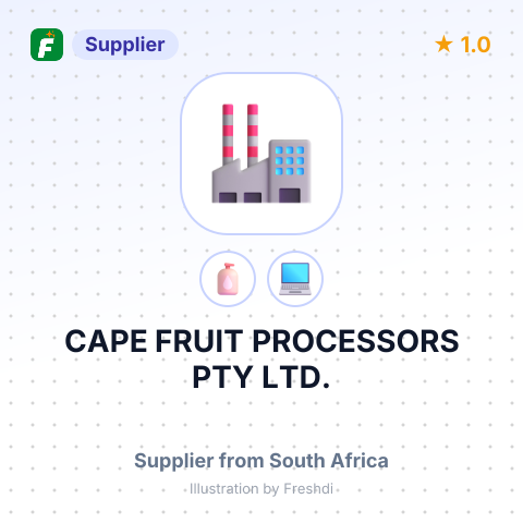 CAPE FRUIT PROCESSORS PTY LTD. – summary card, no photo uploaded yet