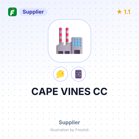 CAPE VINES CC – summary card, no photo uploaded yet