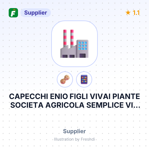 CAPECCHI ENIO FIGLI VIVAI PIANTE SOCIETA AGRICOLA SEMPLICE VIA FRATELLI CABOTO N 9 – summary card, no photo uploaded yet