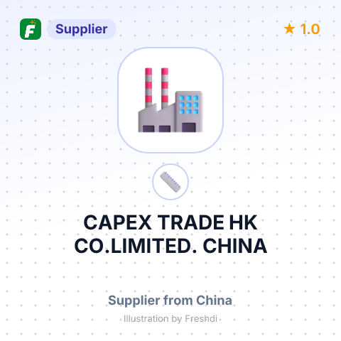 CAPEX TRADE HK CO.LIMITED. CHINA – summary card, no photo uploaded yet