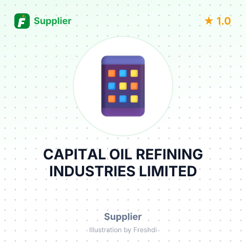 CAPITAL OIL REFINING INDUSTRIES LIMITED – summary card, no photo uploaded yet