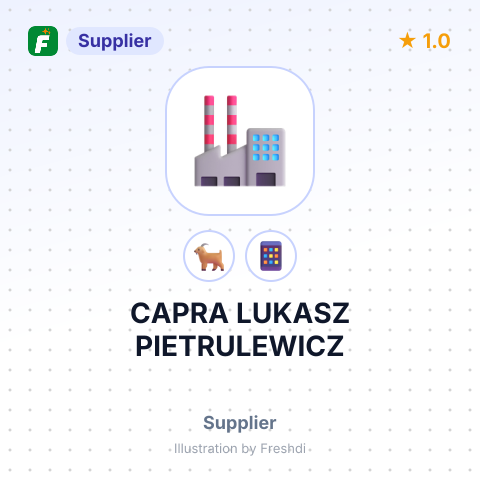 CAPRA LUKASZ PIETRULEWICZ – summary card, no photo uploaded yet
