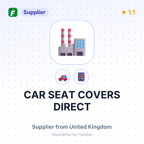 CAR SEAT COVERS DIRECT – summary card, no photo uploaded yet