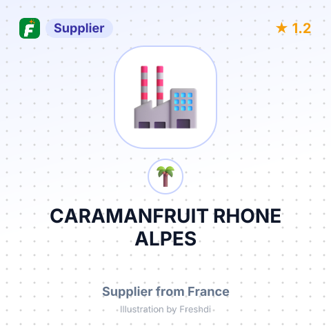 CARAMANFRUIT RHONE ALPES – summary card, no photo uploaded yet