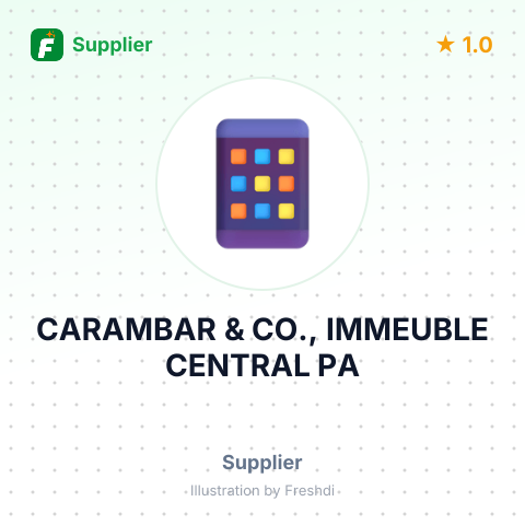 CARAMBAR & CO., IMMEUBLE CENTRAL PA – summary card, no photo uploaded yet