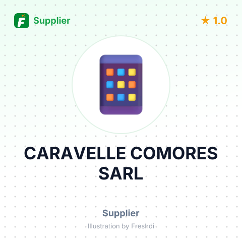 CARAVELLE COMORES SARL – summary card, no photo uploaded yet