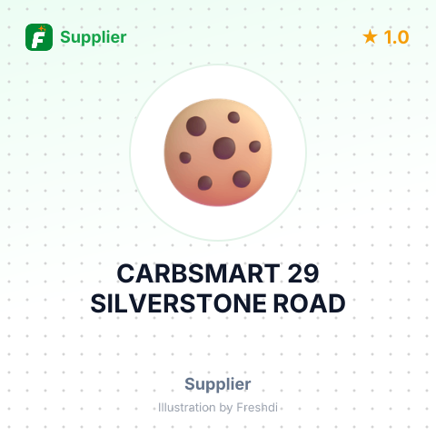 CARBSMART 29 SILVERSTONE ROAD – summary card, no photo uploaded yet