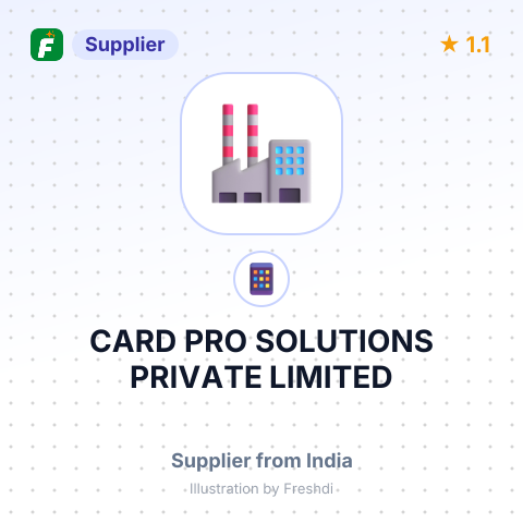 CARD PRO SOLUTIONS PRIVATE LIMITED – summary card, no photo uploaded yet