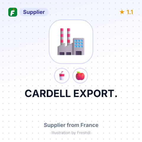 CARDELL EXPORT. – summary card, no photo uploaded yet