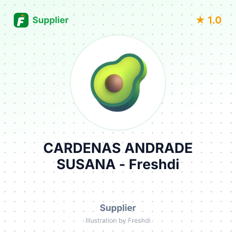 CARDENAS ANDRADE SUSANA – summary card, no photo uploaded yet
